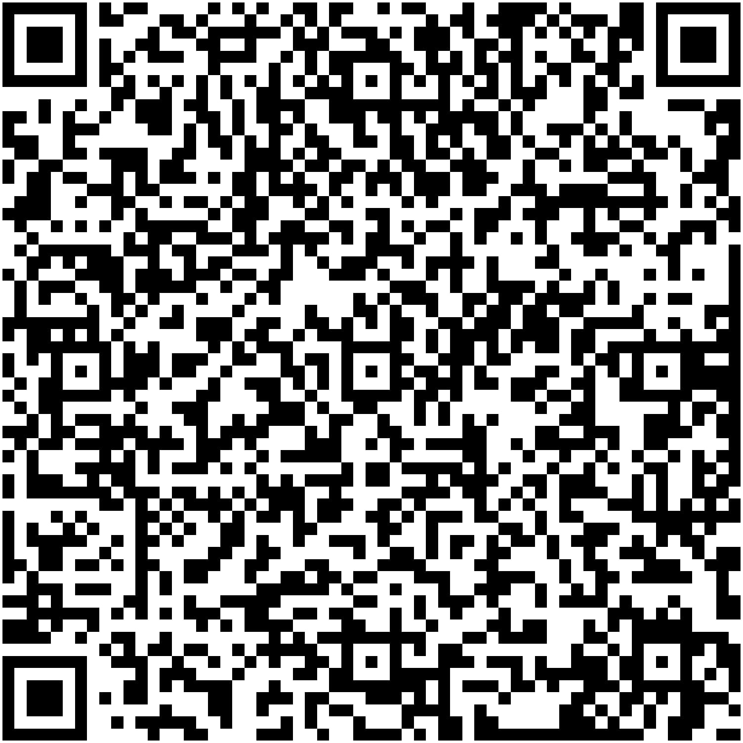 QR Code para inscrição no evento